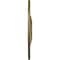 Ekena Millwork Galveston Medallion (Canopies up to 5 7/8"), 51"OD x 3 5/8"ID x 3 3/8"P, Mississippi Mud Crackle CM51GLMMC - alternate 3